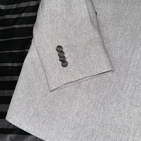 Men’s Blazer | TopMan | 42R | Light Grey - Picture 5 of 9